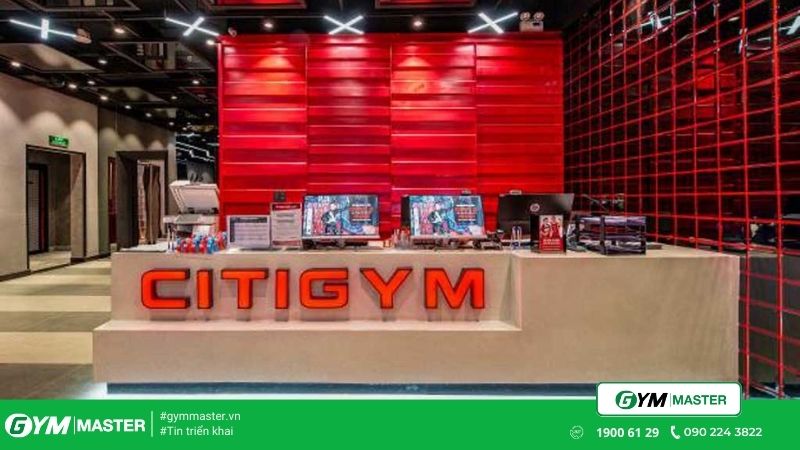 Gym Master triển khai cho phòng tập Citigym